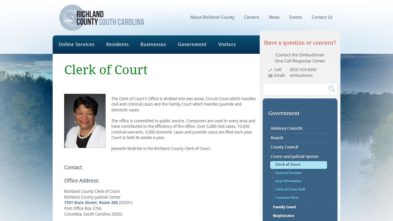 Richland County > Government > Courts and Judicial System ...